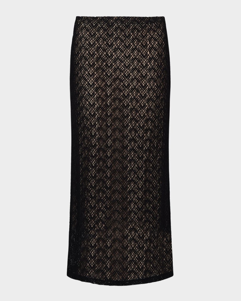Lace Midi Skirt